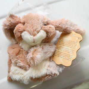 Folkmanis Puppet Little Lop Rabbit Puppet Brand New With Tags
